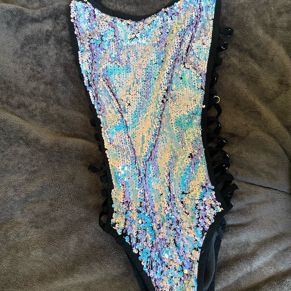 Sparkly bodysuit